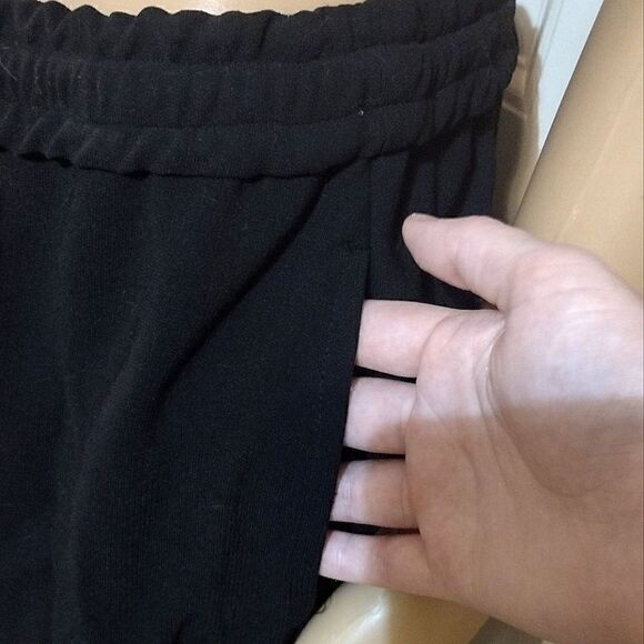 Gibson Latimer Women's Size Medium Black Polyester Drawstring Pants - Picture 5 of 8